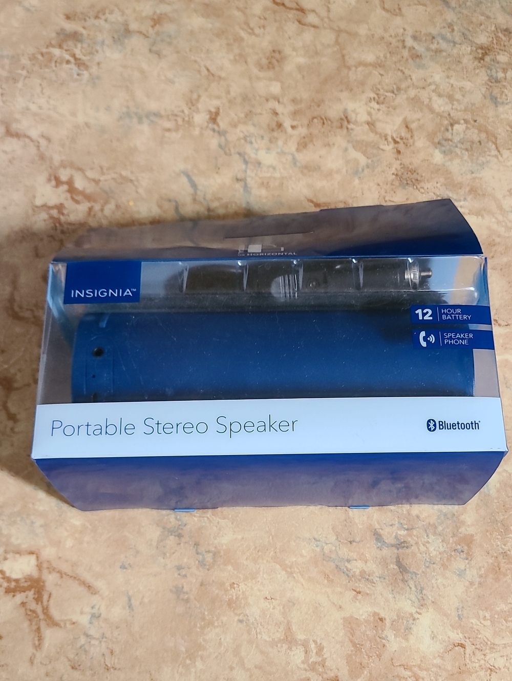 Insignia Portable Stereo Bluetooth Speaker - Blue